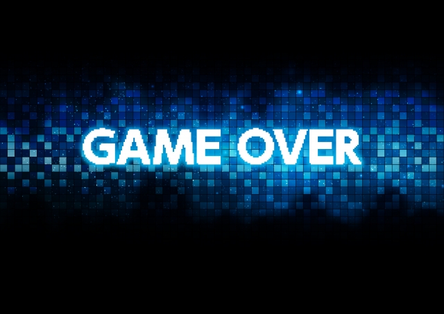 GAME OVER イメージ写真